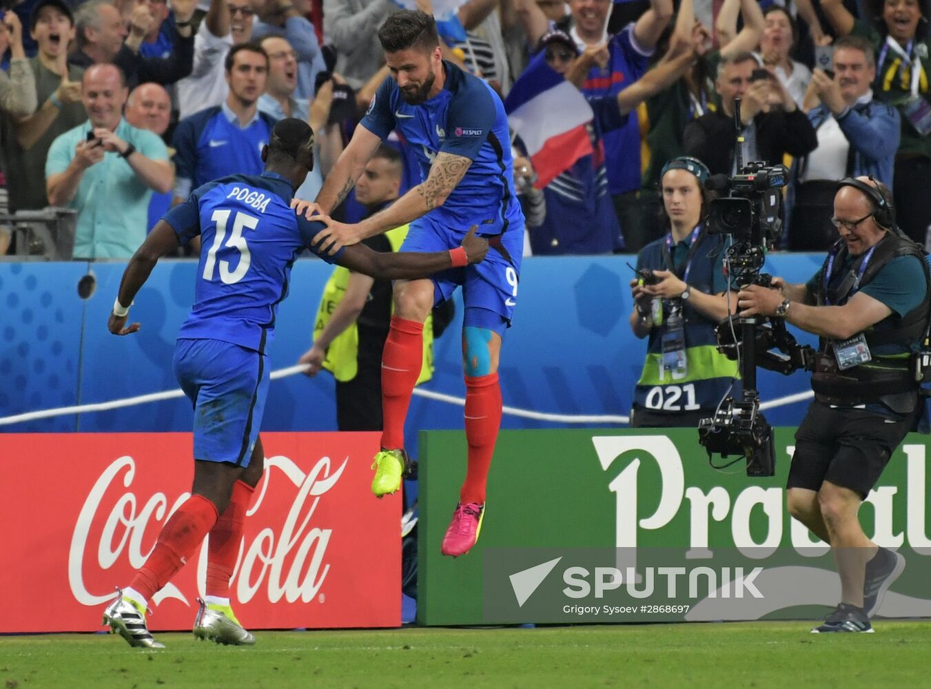 2016 UEFA European Championship. France vs. Romania