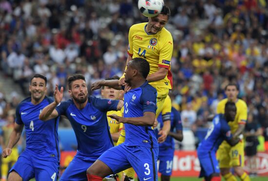 2016 UEFA European Championship. France vs. Romania