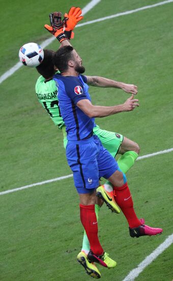 2016 UEFA European Championship. France vs. Romania