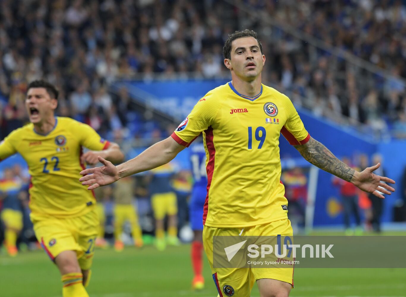 2016 UEFA European Championship. France vs. Romania