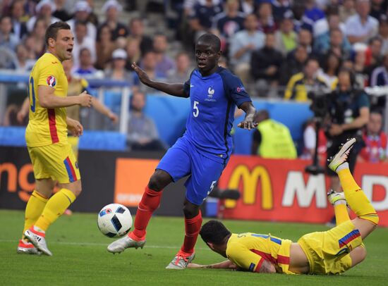 2016 UEFA European Championship. France vs. Romania