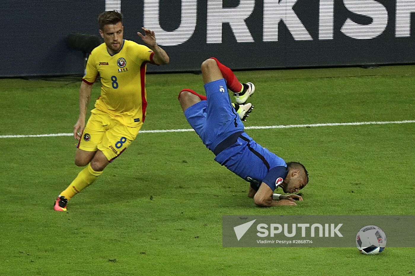 2016 UEFA European Championship. France vs. Romania