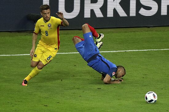 2016 UEFA European Championship. France vs. Romania