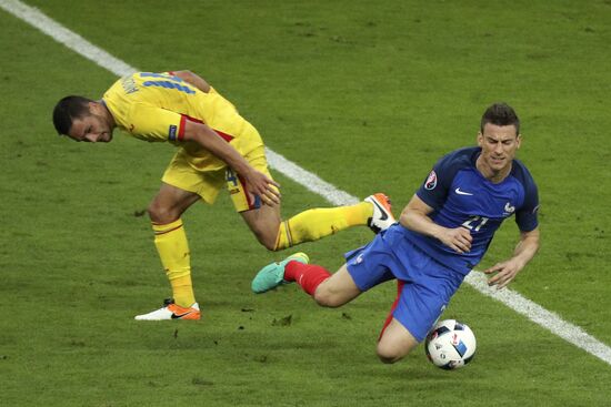 2016 UEFA European Championship. France vs. Romania