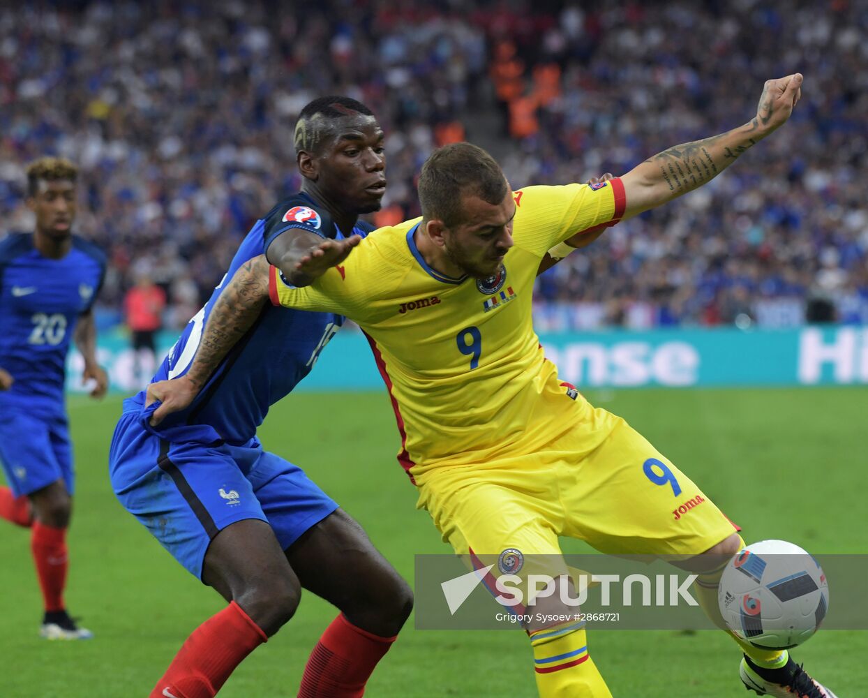 2016 UEFA European Championship. France vs. Romania