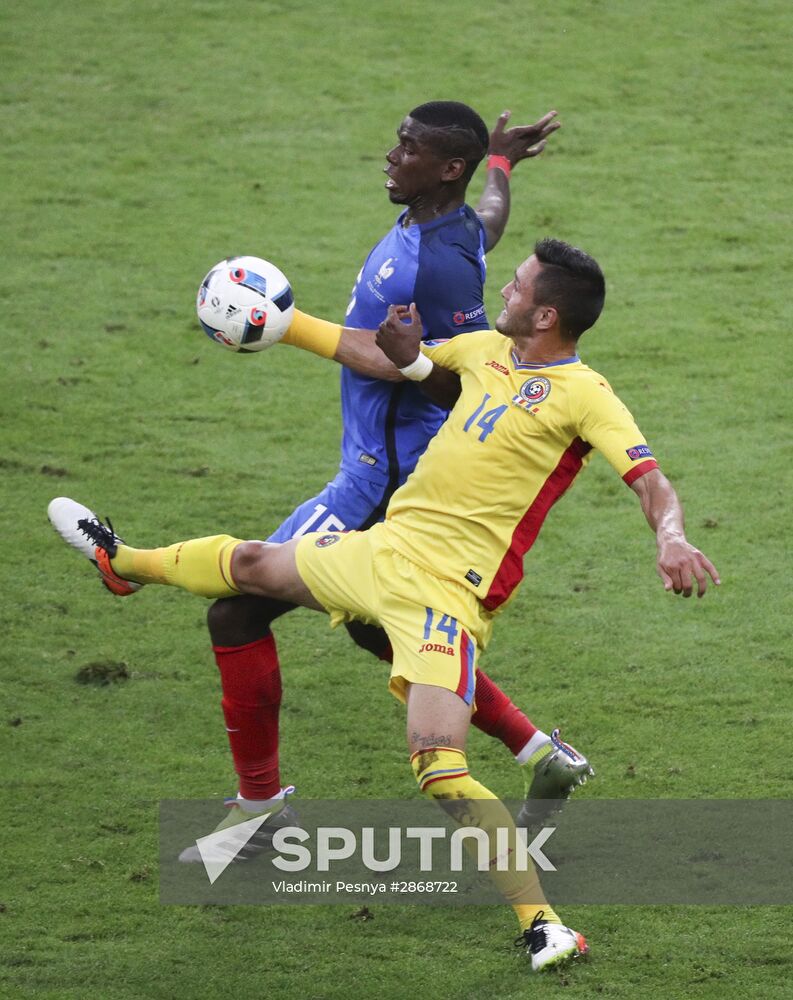 2016 UEFA European Championship. France vs. Romania