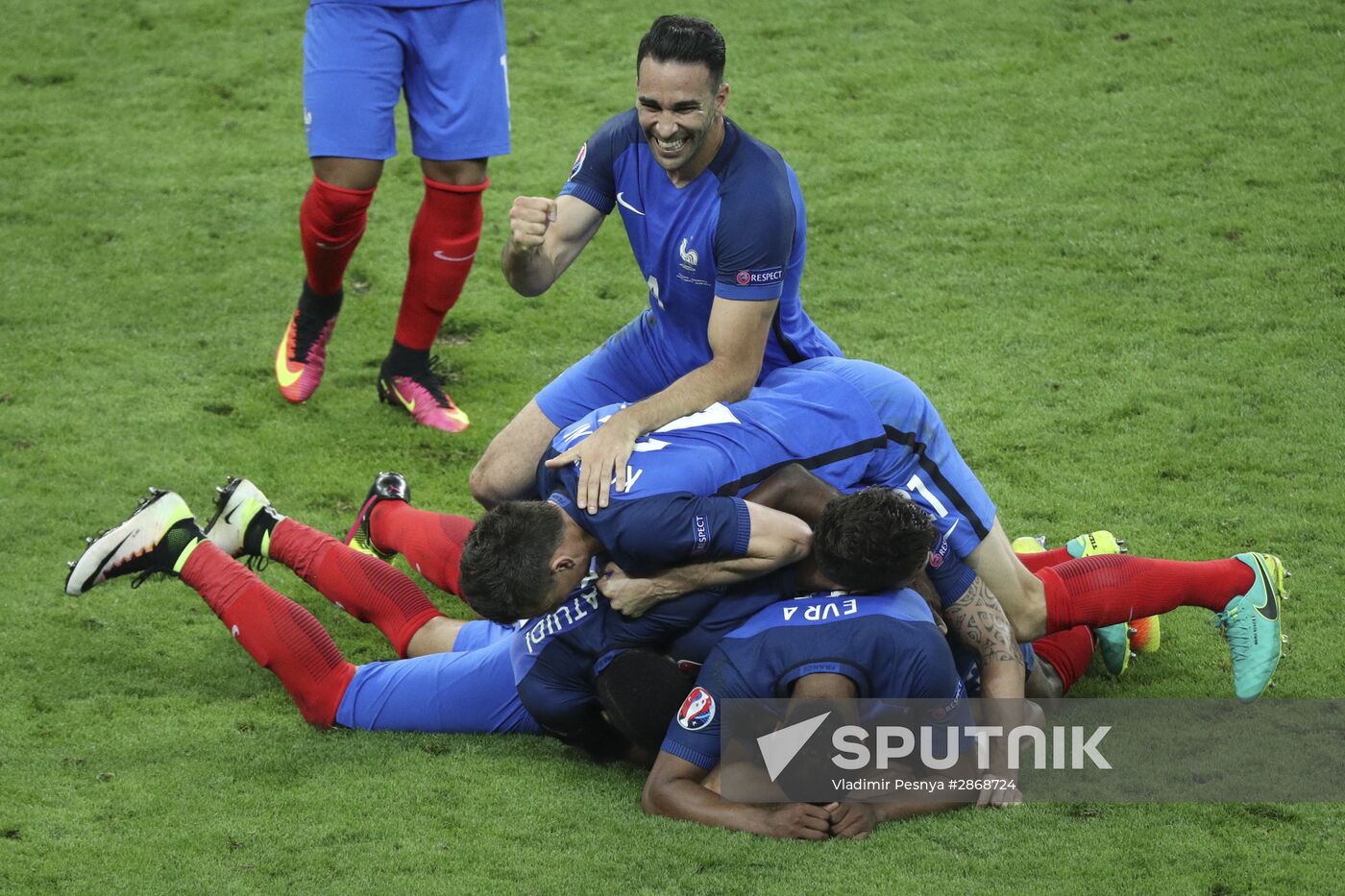 2016 UEFA European Championship. France vs. Romania