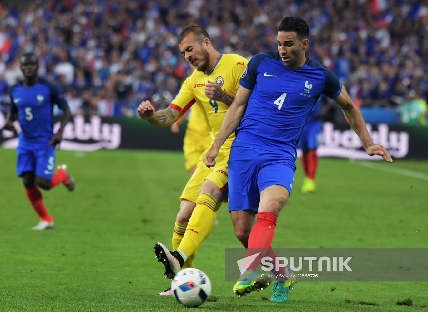 2016 UEFA European Championship. France vs. Romania