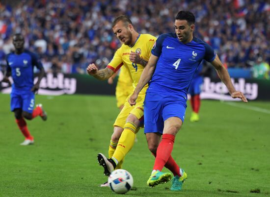 2016 UEFA European Championship. France vs. Romania