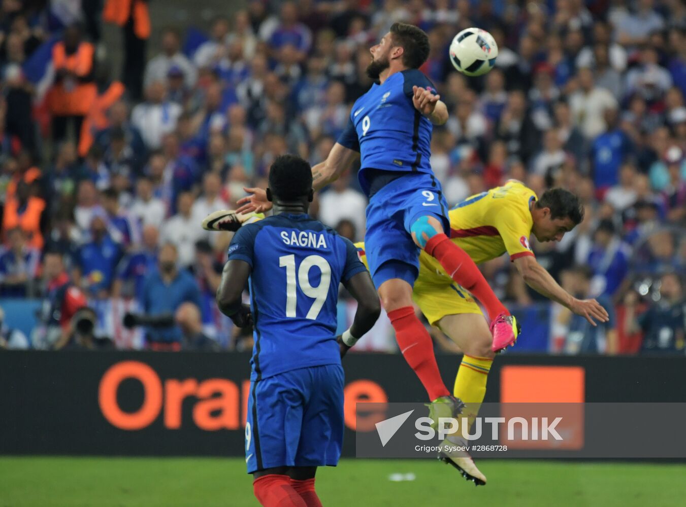 2016 UEFA European Championship. France vs. Romania