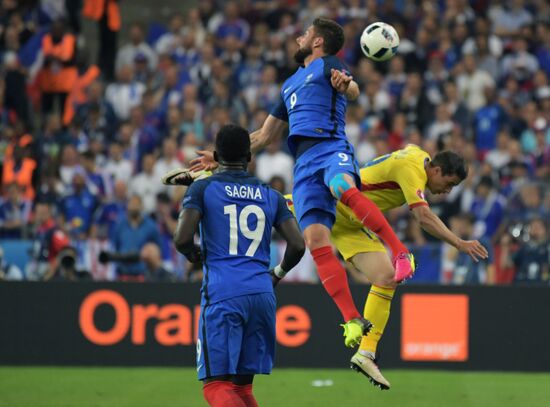 2016 UEFA European Championship. France vs. Romania