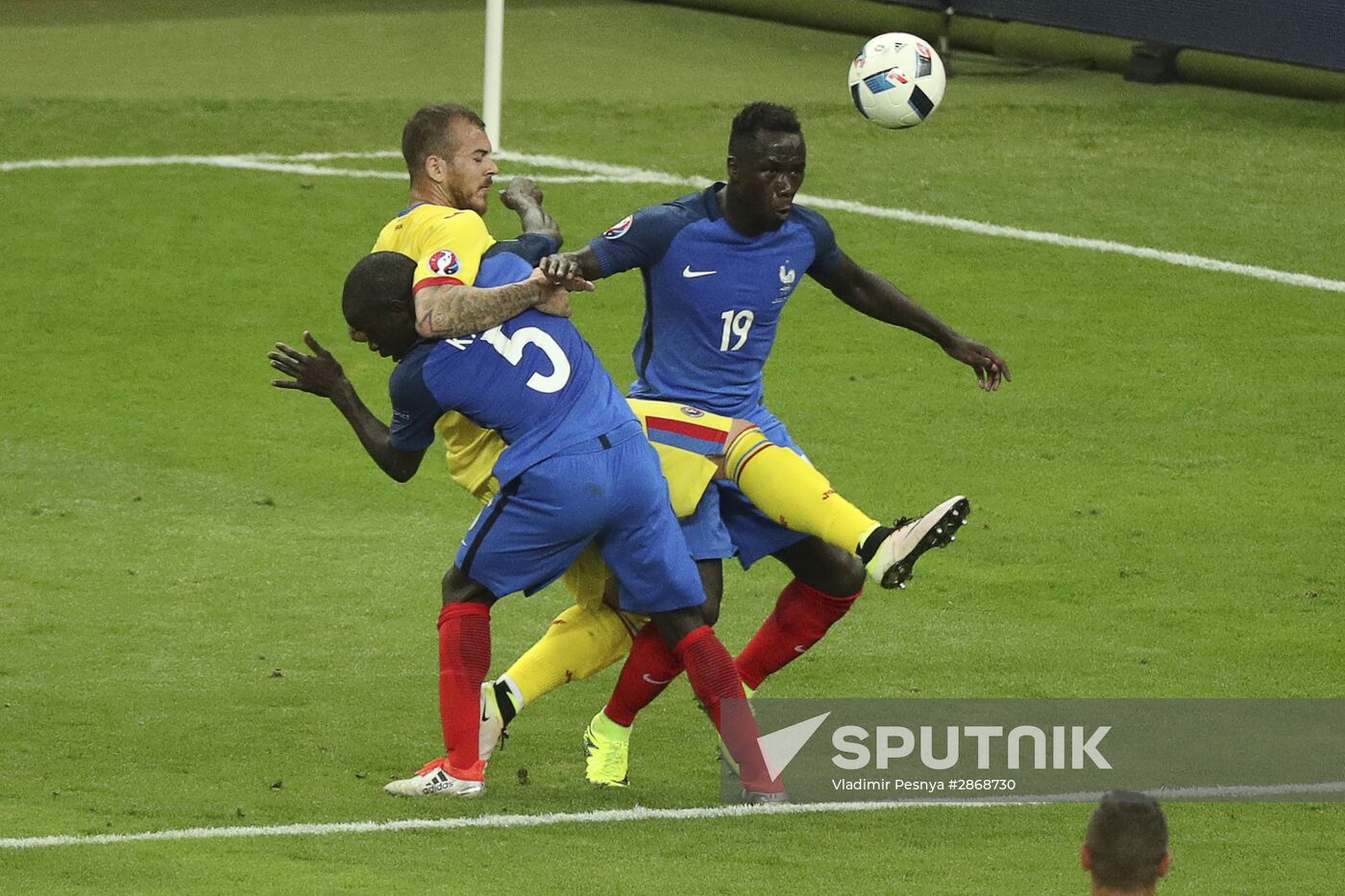 2016 UEFA European Championship. France vs. Romania