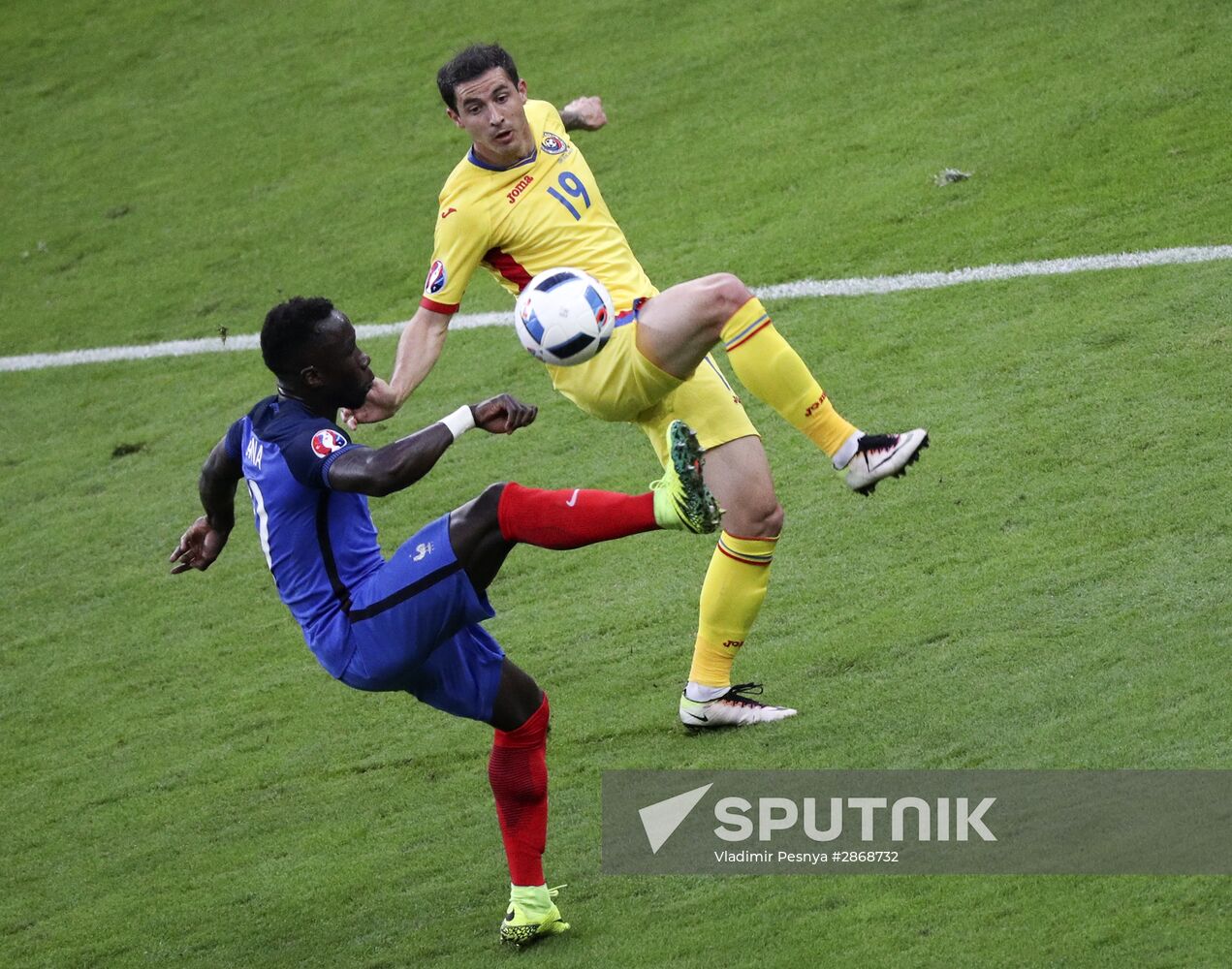 2016 UEFA European Championship. France vs. Romania