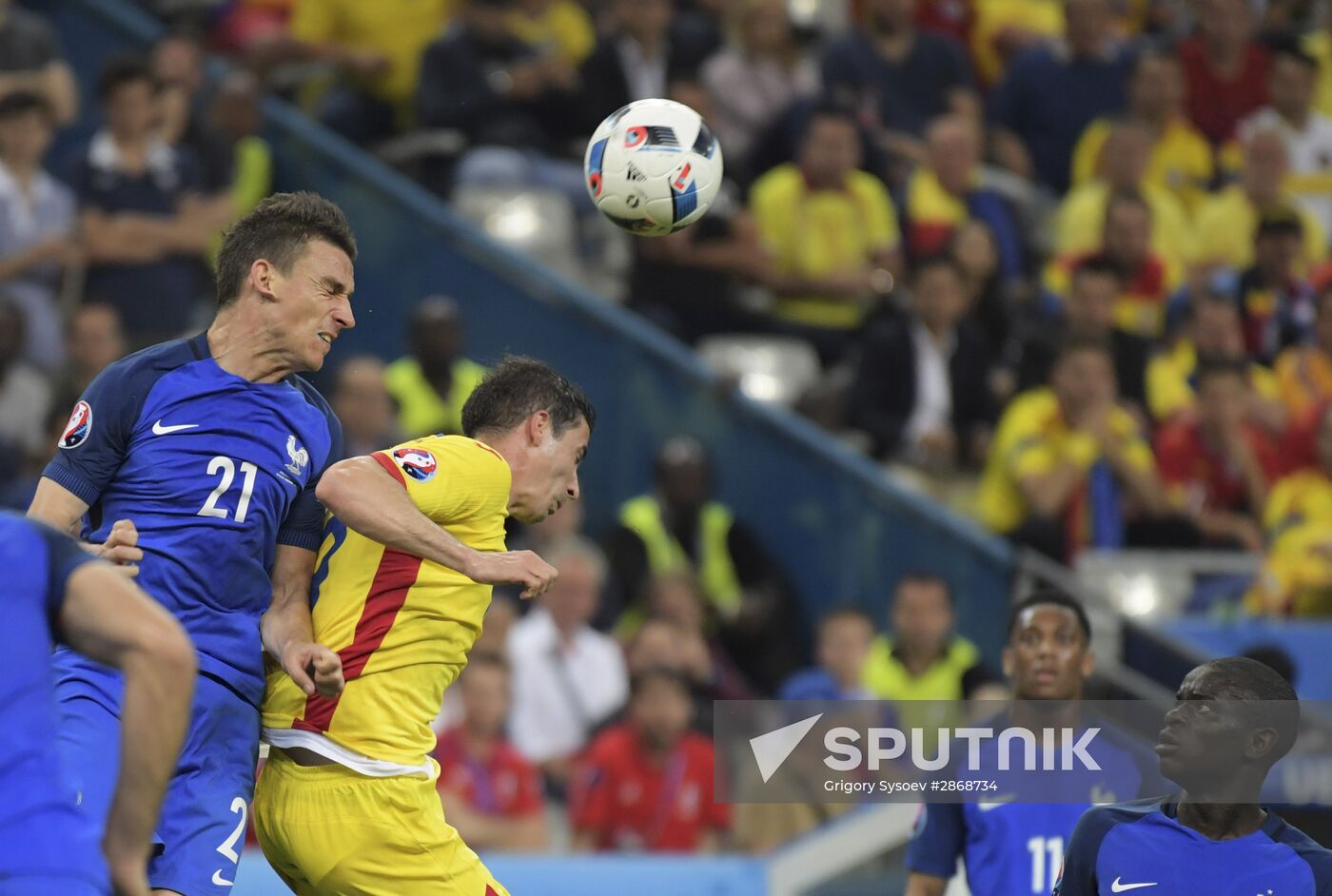 2016 UEFA European Championship. France vs. Romania