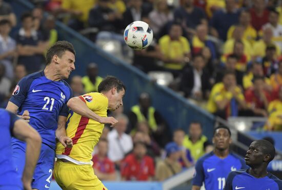 2016 UEFA European Championship. France vs. Romania