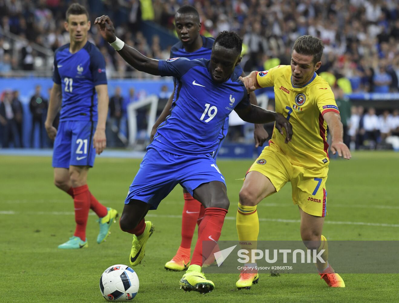 2016 UEFA European Championship. France vs. Romania