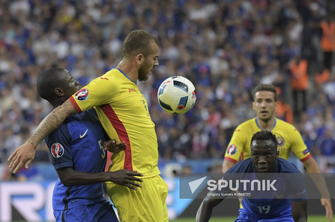 2016 UEFA European Championship. France vs. Romania