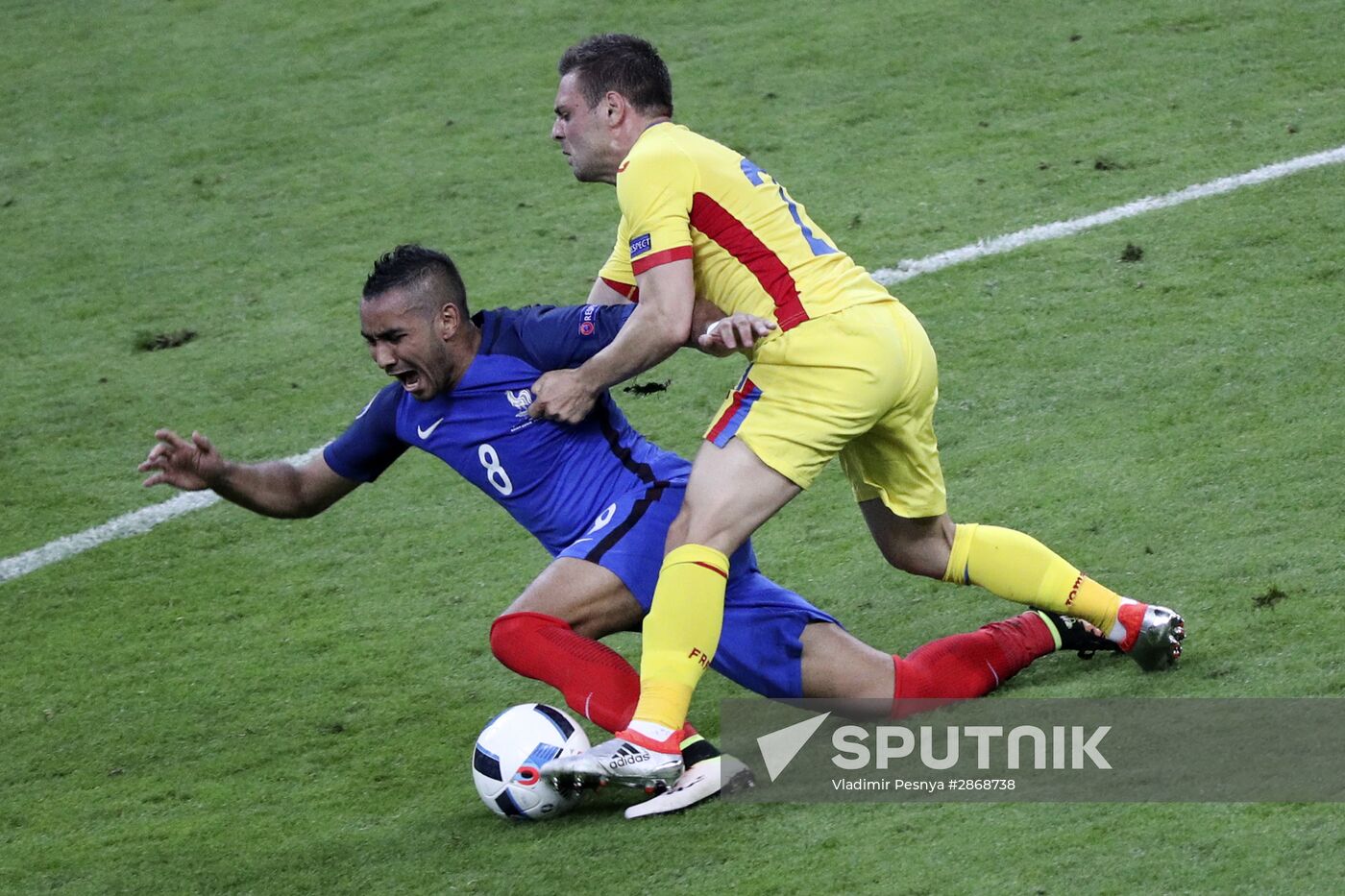 2016 UEFA European Championship. France vs. Romania