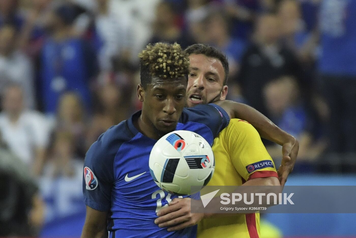 2016 UEFA European Championship. France vs. Romania