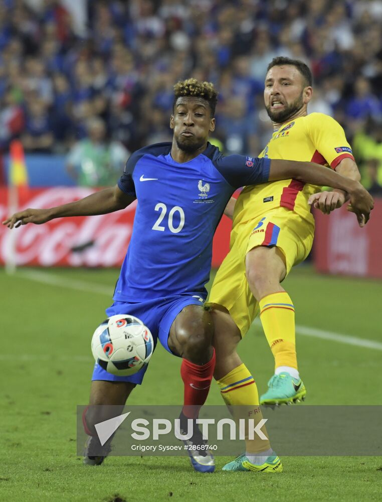2016 UEFA European Championship. France vs. Romania