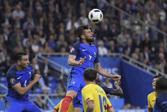 2016 UEFA European Championship. France vs. Romania