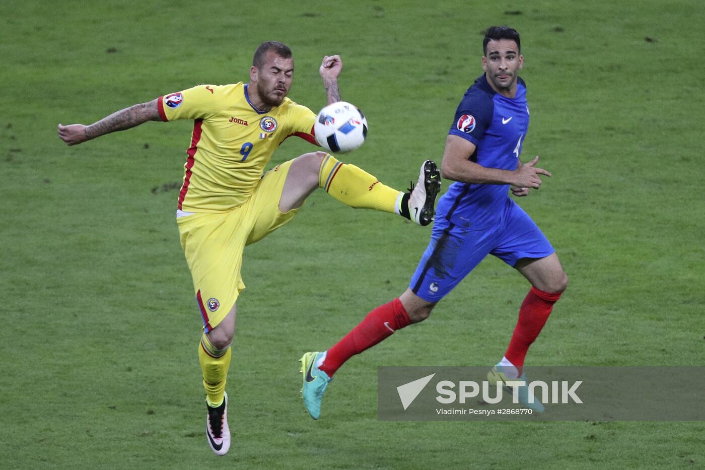 2016 UEFA European Championship. France vs. Romania