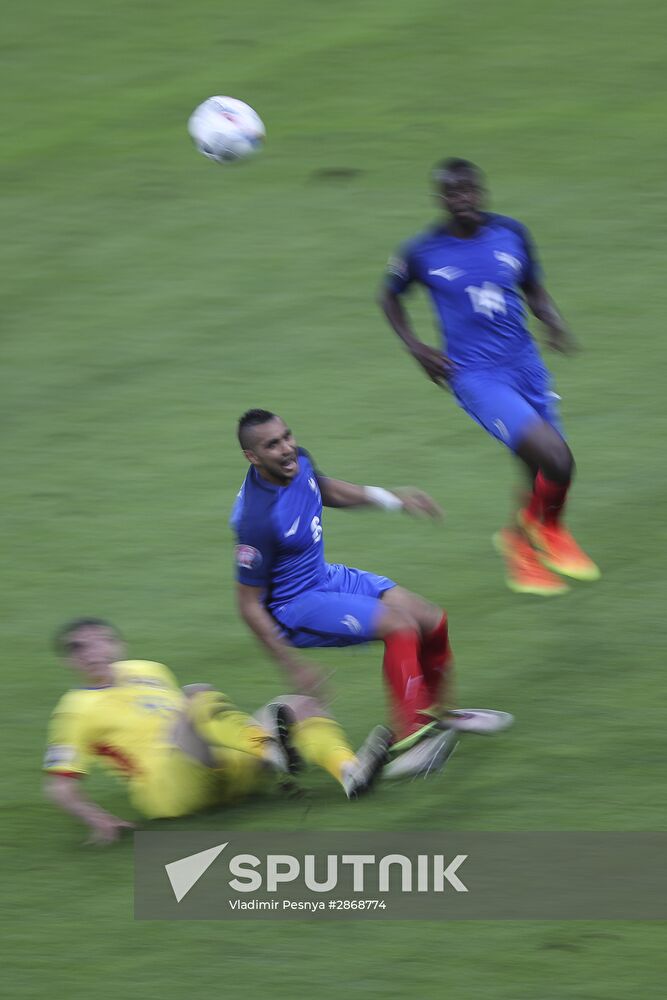 2016 UEFA European Championship. France vs. Romania