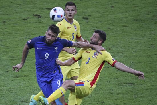2016 UEFA European Championship. France vs. Romania