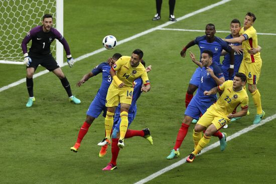 2016 UEFA European Championship. France vs. Romania
