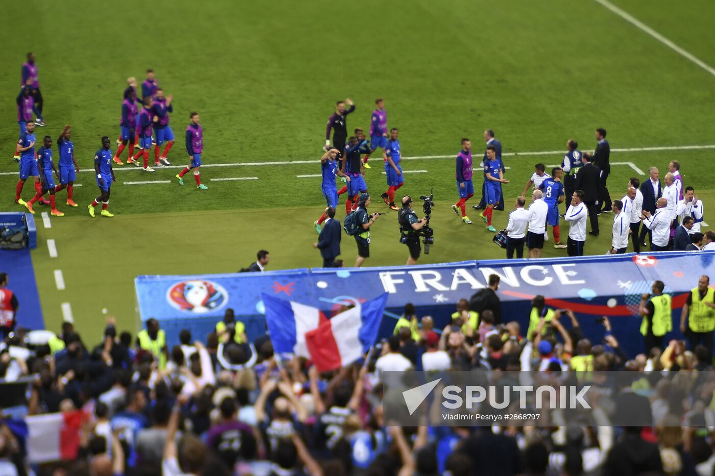 2016 UEFA European Championship. France vs. Romania