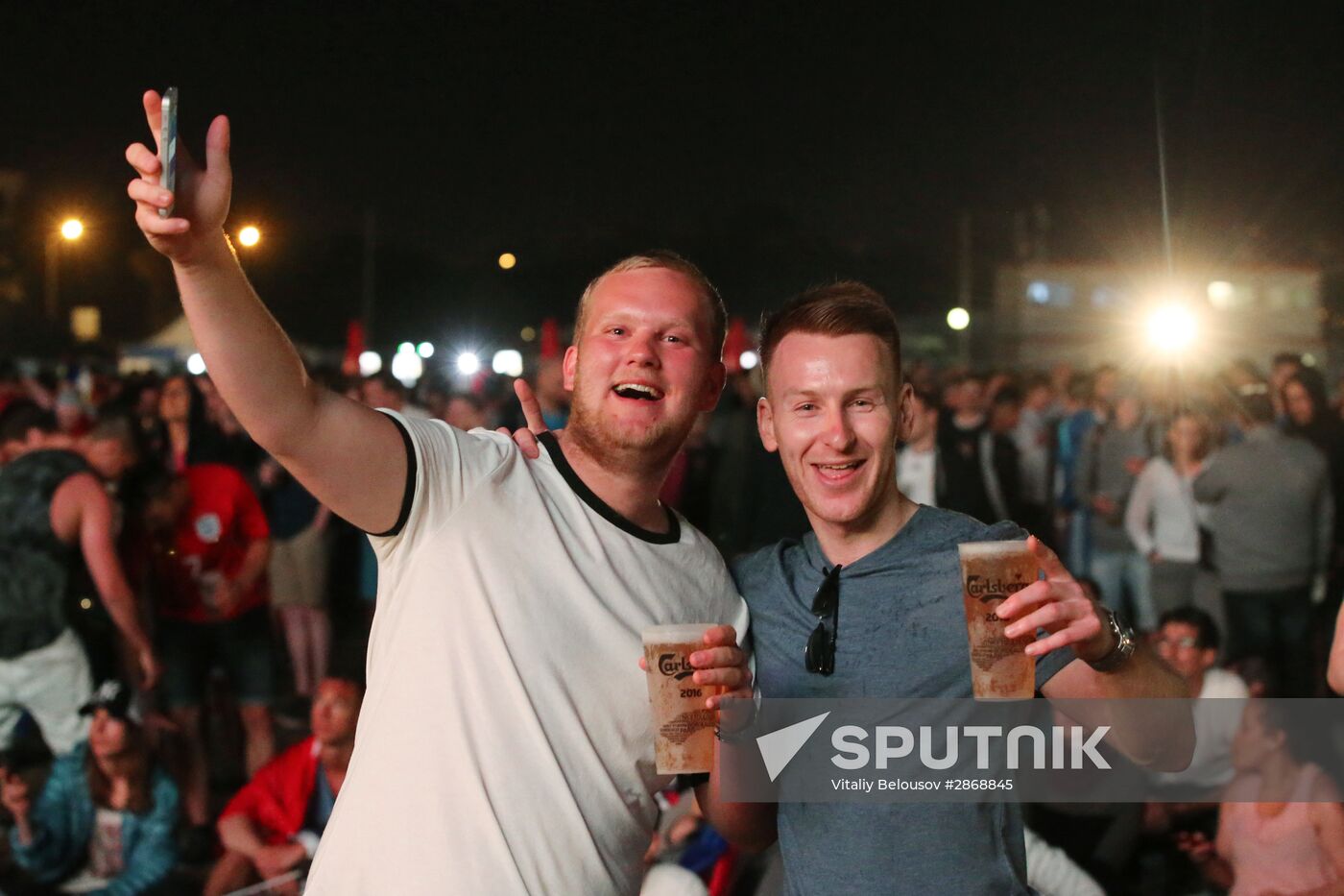 UEFA Euro 2016 opening match broadcast in fan zones across France