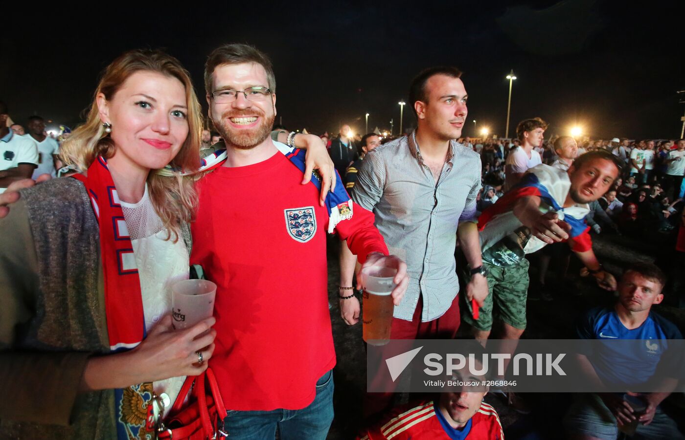 UEFA Euro 2016 opening match broadcast in fan zones across France