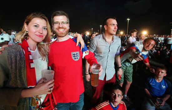 UEFA Euro 2016 opening match broadcast in fan zones across France