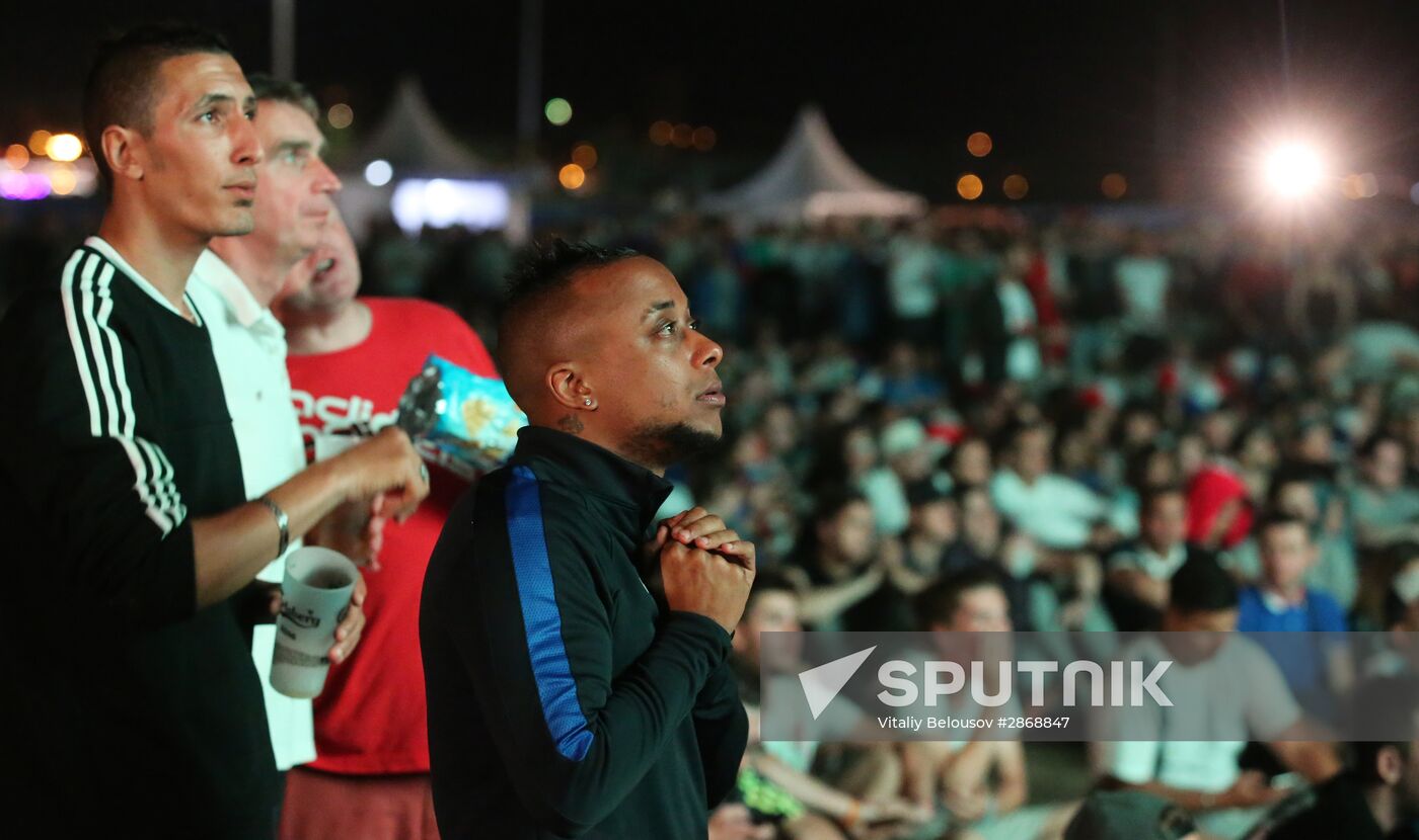 Euro 2016 opening match broadcast in fan zones across France