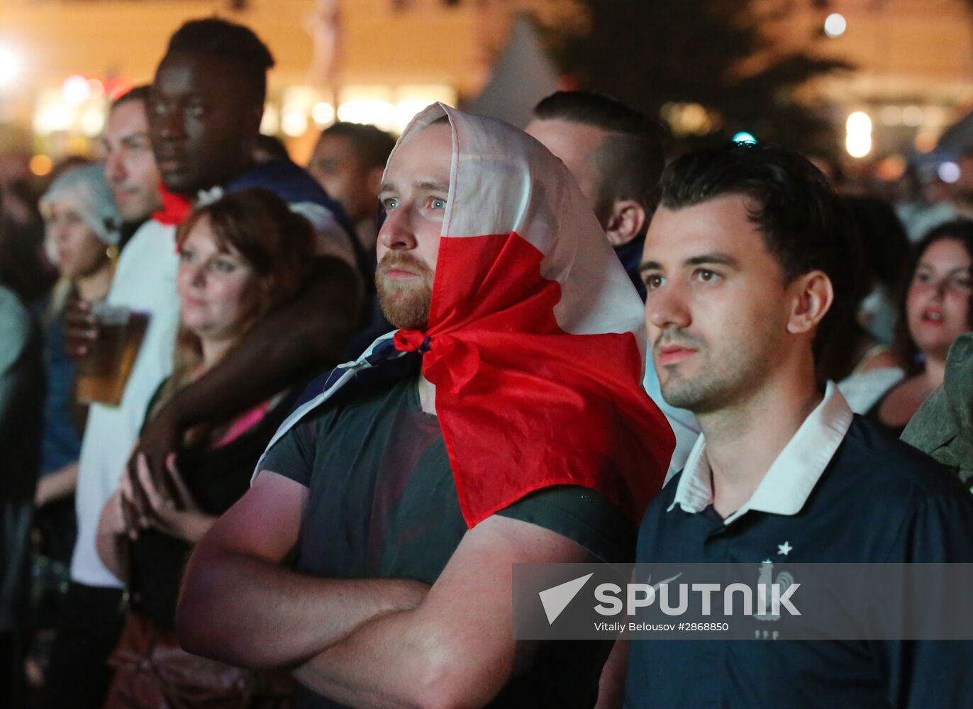 Euro 2016 opening match broadcast in fan zones across France