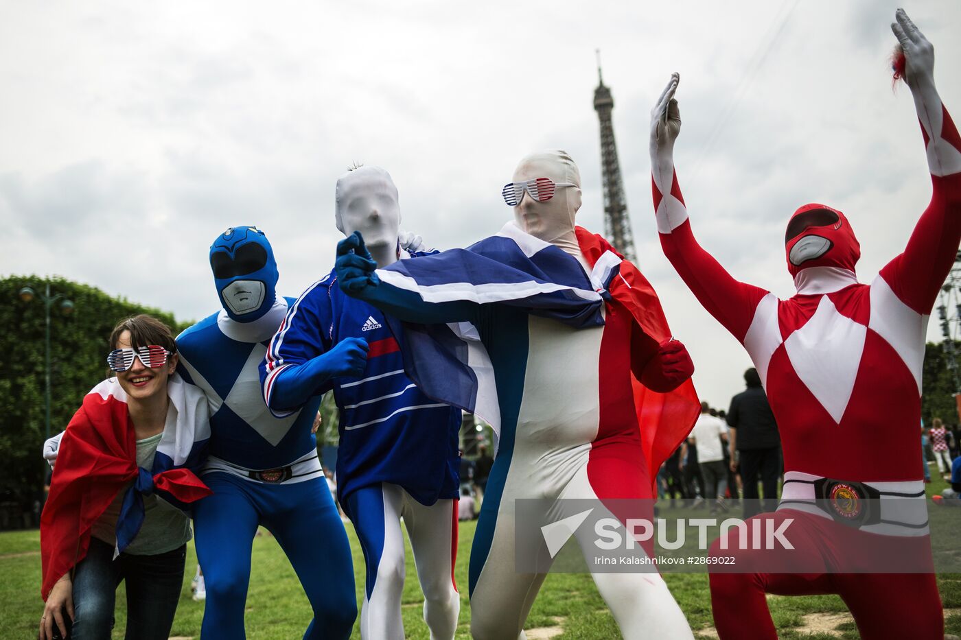 Euro 2016 opening match broadcast in fan zones across France