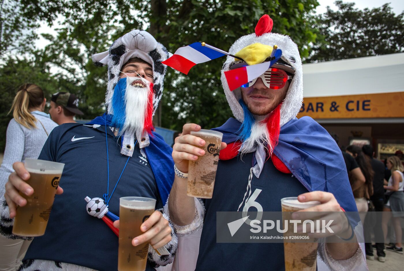 Euro 2016 opening match broadcast in fan zones across France