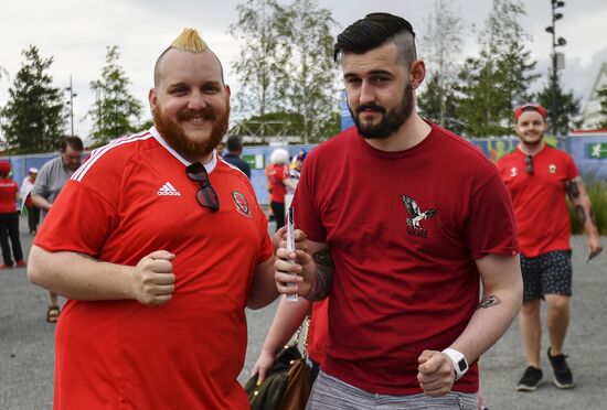 Football. UEFA Euro 2016, Wales vs. Slovakia