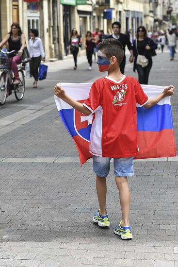 Football. UEFA Euro 2016, Wales vs. Slovakia
