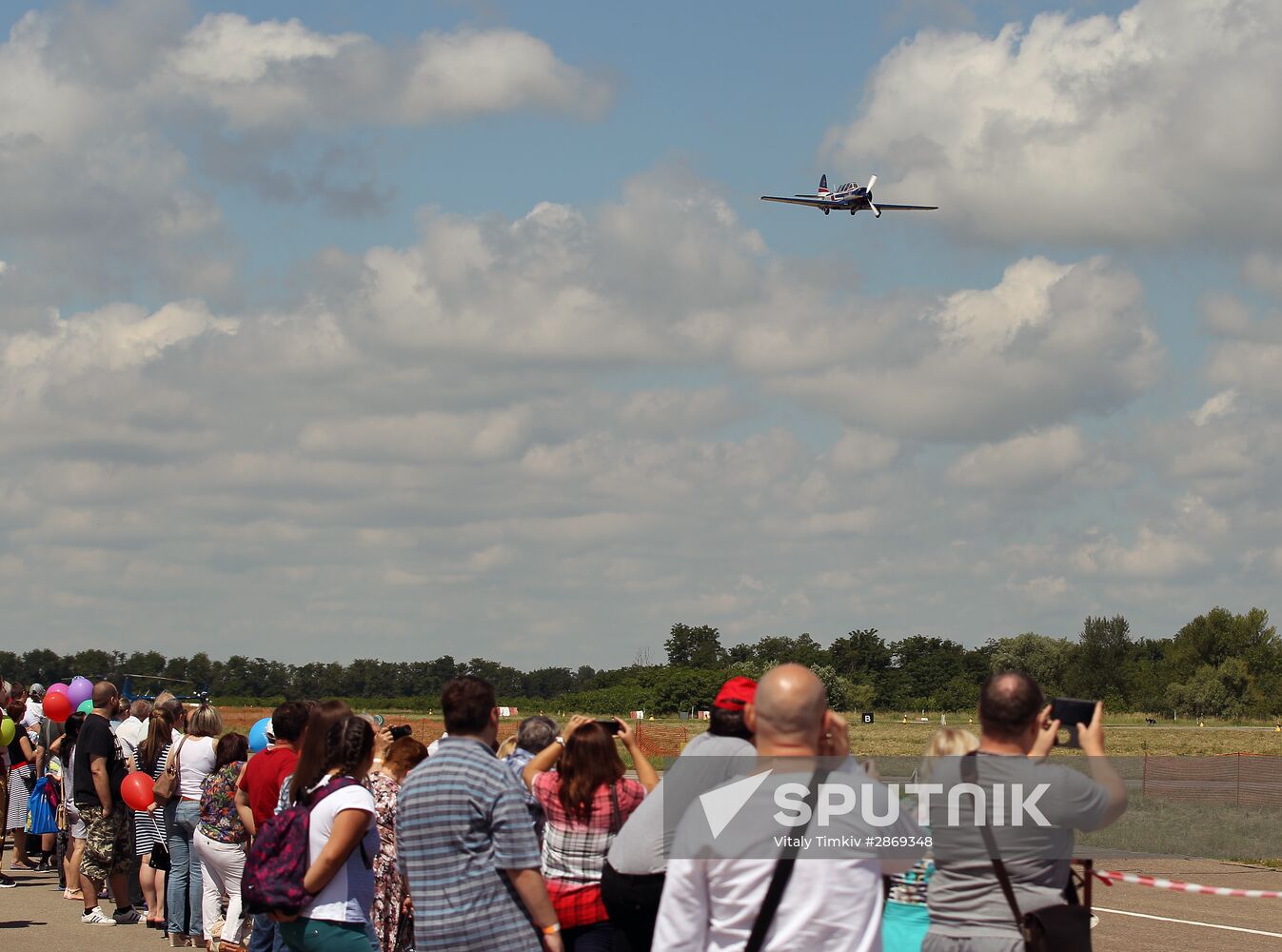 International private aviation festival in Krasnodar Region