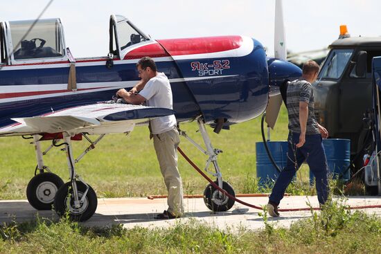International private aviation festival in Krasnodar Region