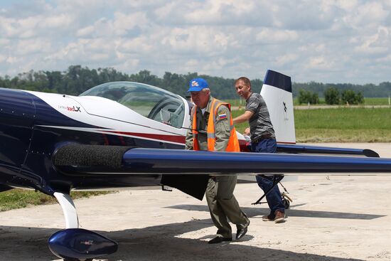 International private aviation festival in Krasnodar Region
