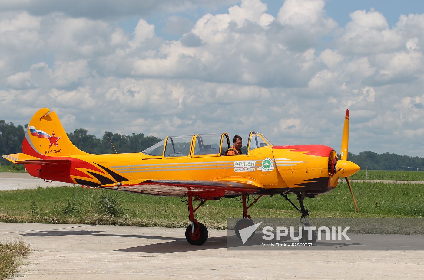 International private aviation festival in Krasnodar Region