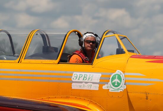 International private aviation festival in Krasnodar Region