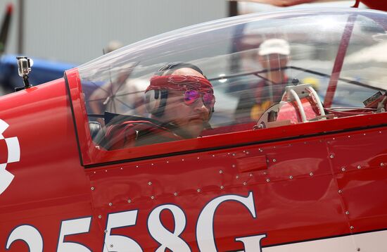 International private aviation festival in Krasnodar Region
