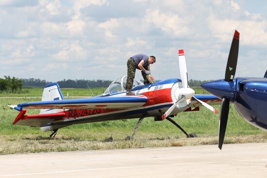 International private aviation festival in Krasnodar Region