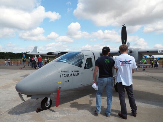 International private aviation festival in Krasnodar Region