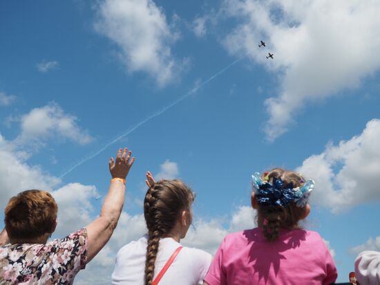 International private aviation festival in Krasnodar Region