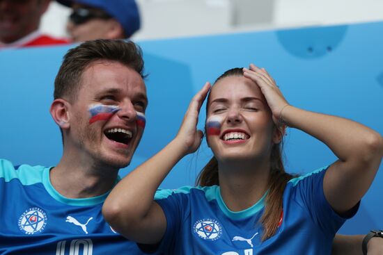 Football. UEFA Euro 2016, Wales vs. Slovakia