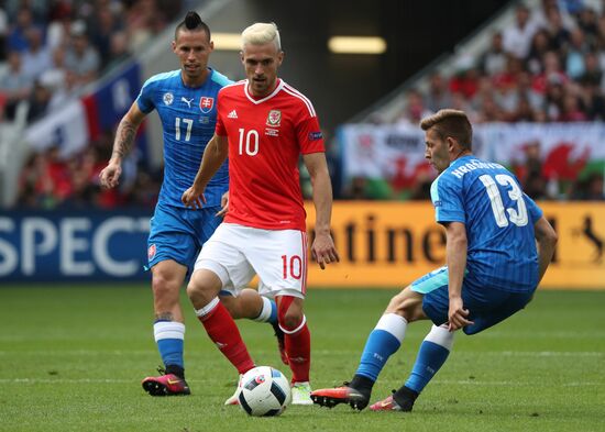 UEFA Euro 2016. Wales vs. Slovakia